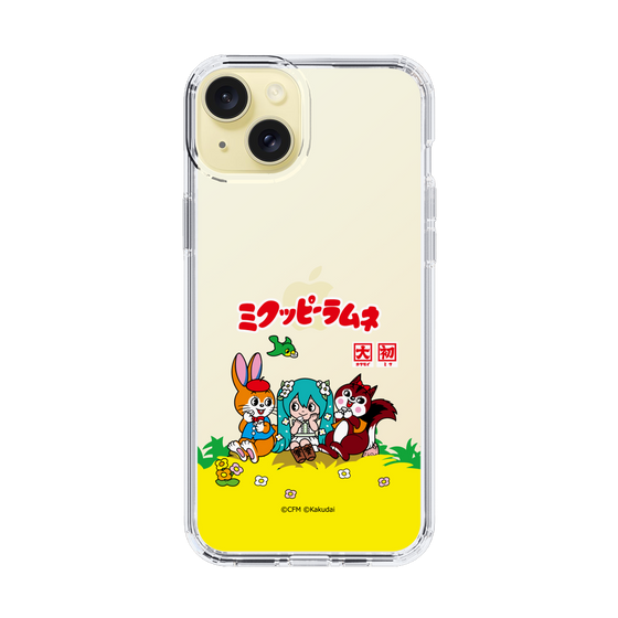 Slim Protection Case［ Hatsune Miku × Kuppy Ramune – Package – Clear ］