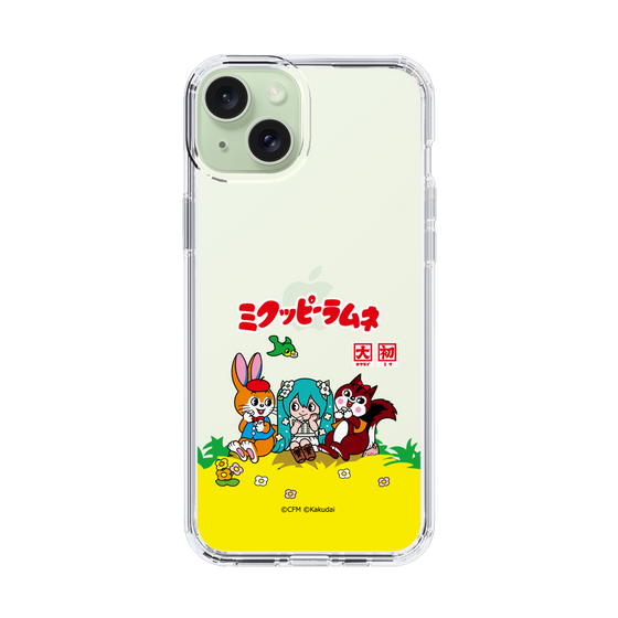 Slim Protection Case［ Hatsune Miku × Kuppy Ramune – Package – Clear ］