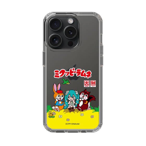 Slim Protection Case［ Hatsune Miku × Kuppy Ramune – Package – Clear ］