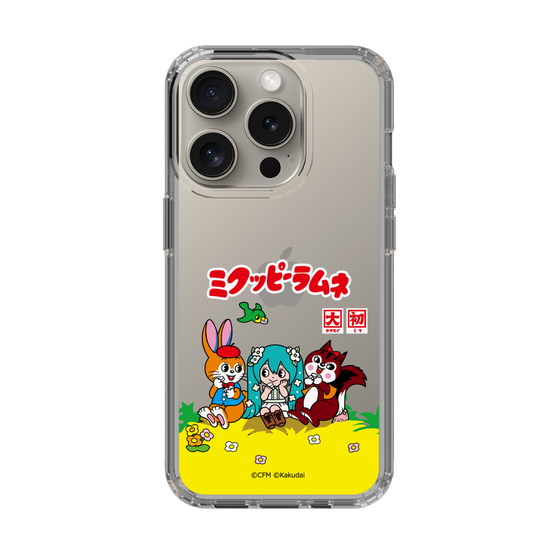 Slim Protection Case［ Hatsune Miku × Kuppy Ramune – Package – Clear ］