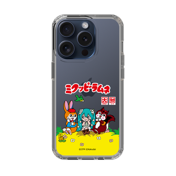 Slim Protection Case［ Hatsune Miku × Kuppy Ramune – Package – Clear ］