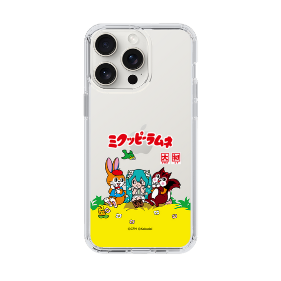 Slim Protection Case［ Hatsune Miku × Kuppy Ramune – Package – Clear ］