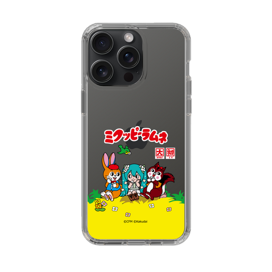 Slim Protection Case［ Hatsune Miku × Kuppy Ramune – Package – Clear ］