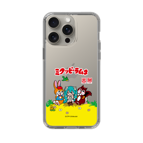 Slim Protection Case［ Hatsune Miku × Kuppy Ramune – Package – Clear ］