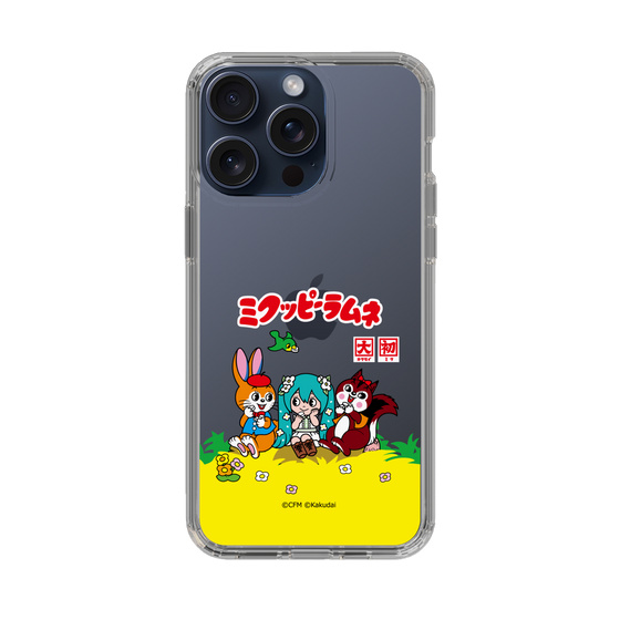 Slim Protection Case［ Hatsune Miku × Kuppy Ramune – Package – Clear ］