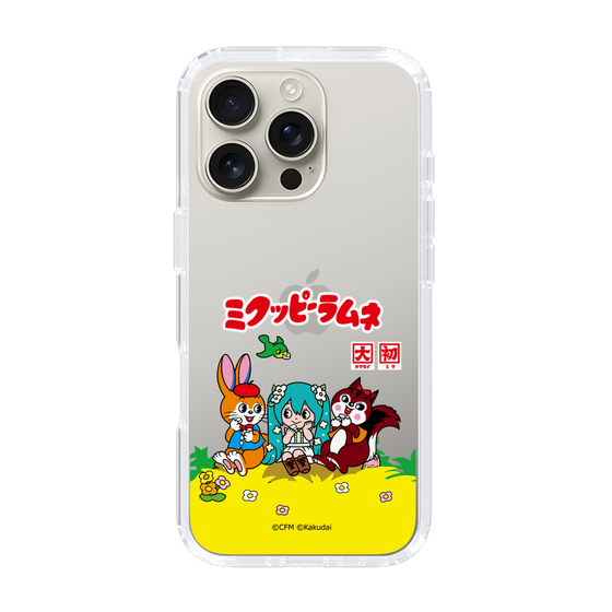 Slim Protection Case［ Hatsune Miku × Kuppy Ramune – Package – Clear ］