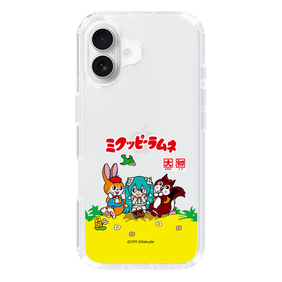 Slim Protection Case［ Hatsune Miku × Kuppy Ramune – Package – Clear ］