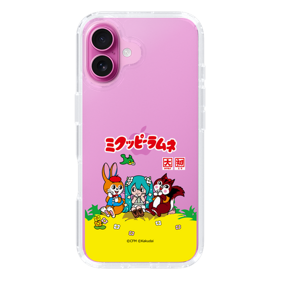 Slim Protection Case［ Hatsune Miku × Kuppy Ramune – Package – Clear ］