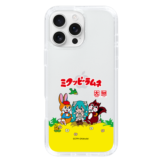 Slim Protection Case［ Hatsune Miku × Kuppy Ramune – Package – Clear ］