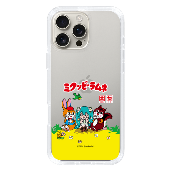 Slim Protection Case［ Hatsune Miku × Kuppy Ramune – Package – Clear ］