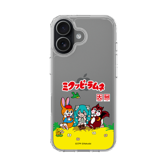 Slim Protection Case［ Hatsune Miku × Kuppy Ramune - Package - Clear ］