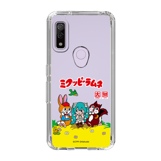 Slim Protection Case［ Hatsune Miku × Kuppy Ramune – Package – Clear ］