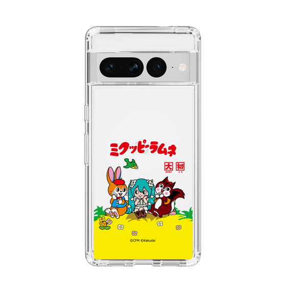 Slim Protection Case［ Hatsune Miku × Kuppy Ramune – Package – Clear ］