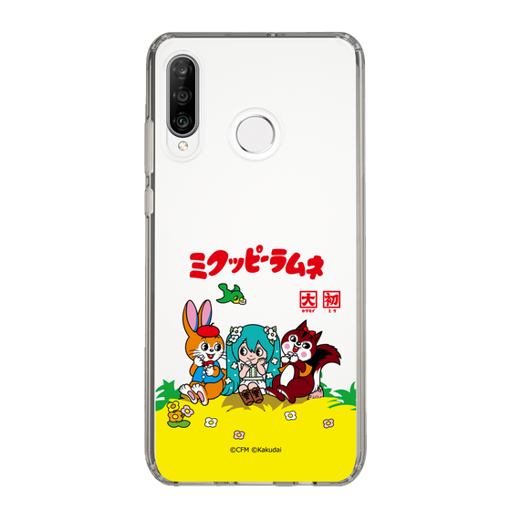 Slim Protection Case［ Hatsune Miku × Kuppy Ramune – Package – Clear ］