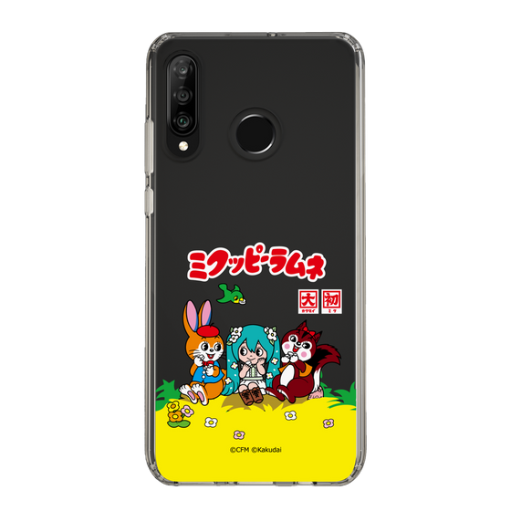 Slim Protection Case［ Hatsune Miku × Kuppy Ramune – Package – Clear ］