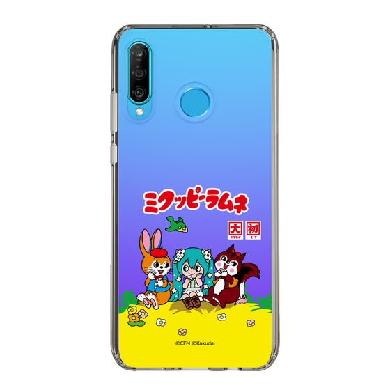 Slim Protection Case［ Hatsune Miku × Kuppy Ramune – Package – Clear ］