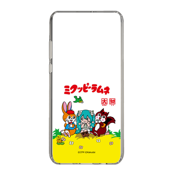 Slim Protection Case［ Hatsune Miku × Kuppy Ramune – Package – Clear ］