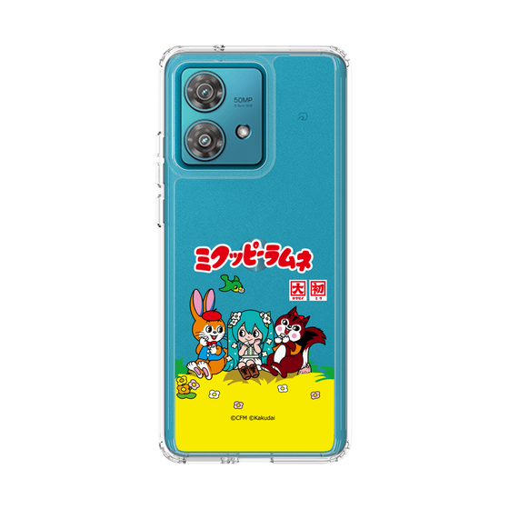 Slim Protection Case［ Hatsune Miku × Kuppy Ramune – Package – Clear ］