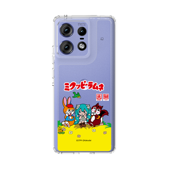 Slim Protection Case［ Hatsune Miku × Kuppy Ramune – Package – Clear ］