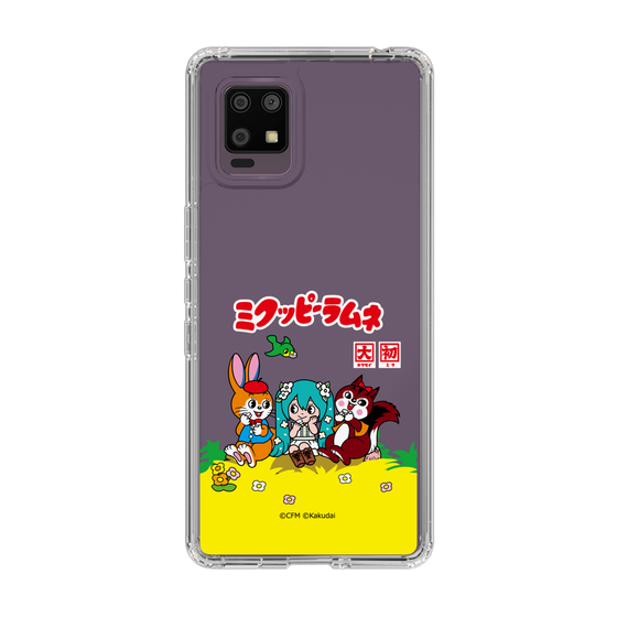 Slim Protection Case［ Hatsune Miku × Kuppy Ramune – Package – Clear ］