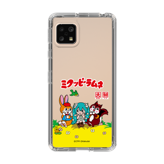 Slim Protection Case［ Hatsune Miku × Kuppy Ramune – Package – Clear ］