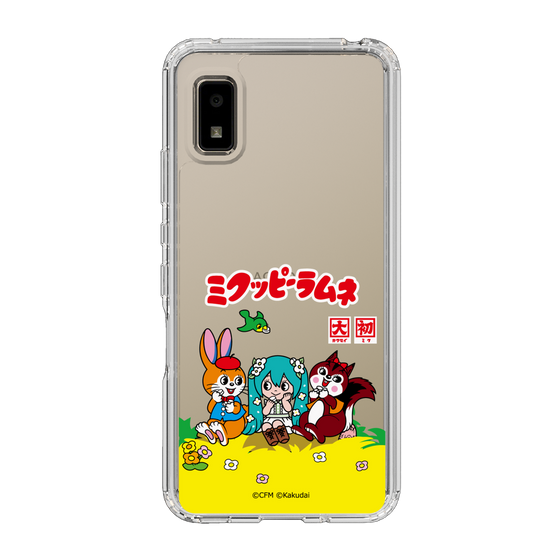 Slim Protection Case［ Hatsune Miku × Kuppy Ramune – Package – Clear ］