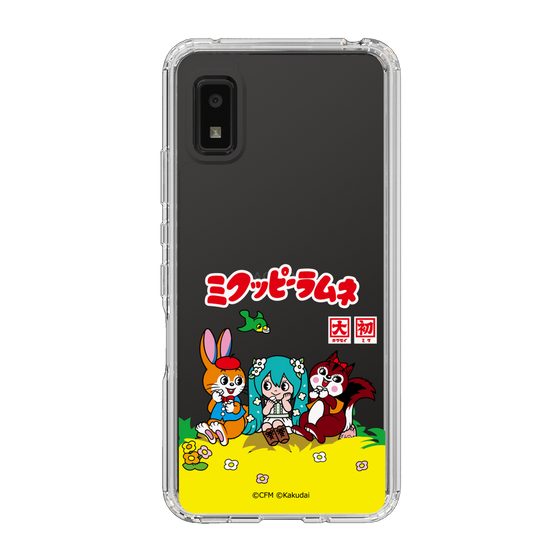 Slim Protection Case［ Hatsune Miku × Kuppy Ramune – Package – Clear ］