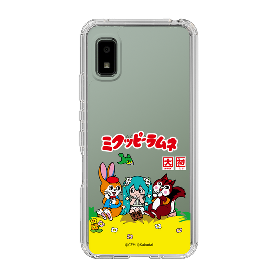 Slim Protection Case［ Hatsune Miku × Kuppy Ramune – Package – Clear ］