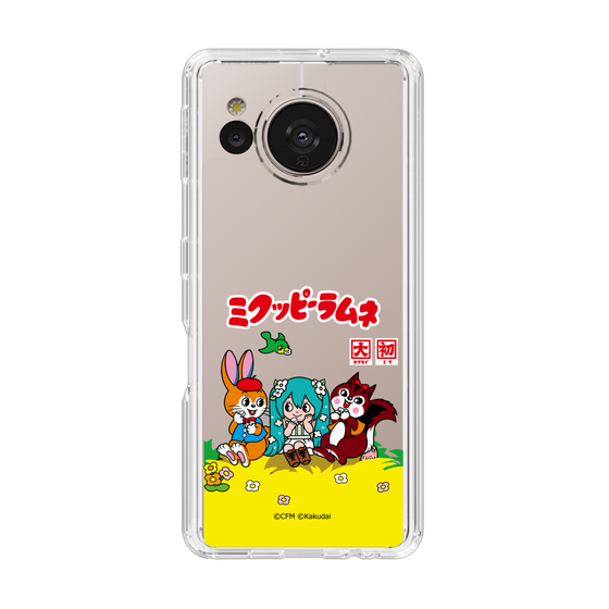 Slim Protection Case［ Hatsune Miku × Kuppy Ramune – Package – Clear ］
