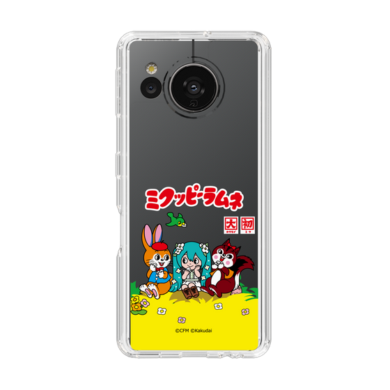 Slim Protection Case［ Hatsune Miku × Kuppy Ramune – Package – Clear ］