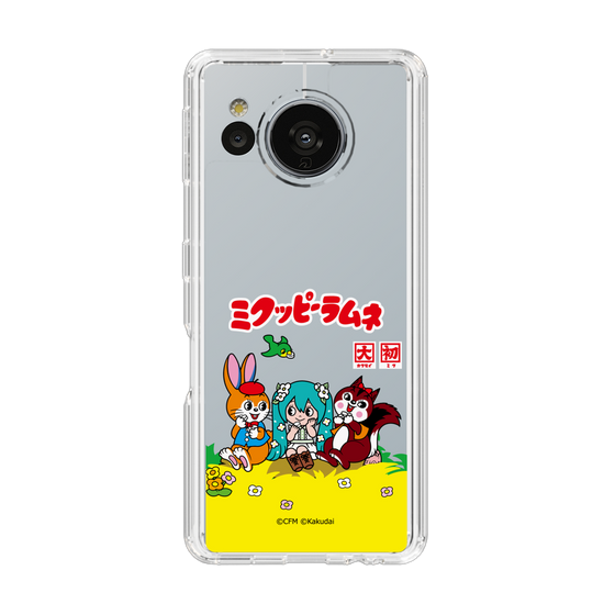 Slim Protection Case［ Hatsune Miku × Kuppy Ramune – Package – Clear ］