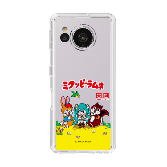 Slim Protection Case［ Hatsune Miku × Kuppy Ramune – Package – Clear ］