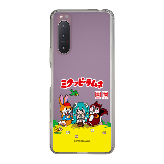 Slim Protection Case［ Hatsune Miku × Kuppy Ramune – Package – Clear ］