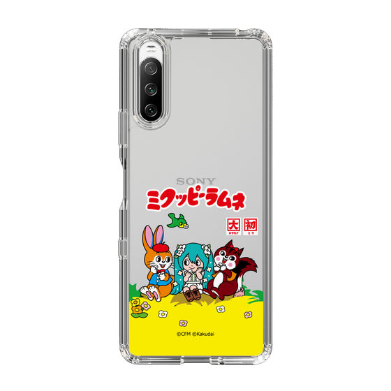 Slim Protection Case［ Hatsune Miku × Kuppy Ramune – Package – Clear ］