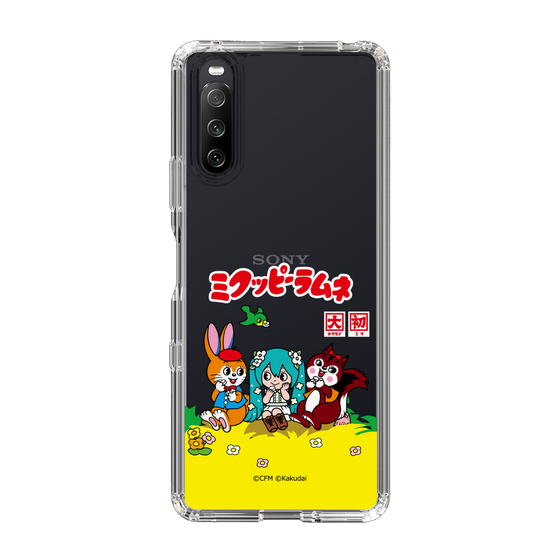 Slim Protection Case［ Hatsune Miku × Kuppy Ramune – Package – Clear ］