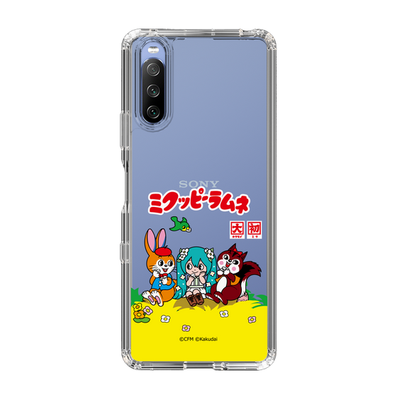 Slim Protection Case［ Hatsune Miku × Kuppy Ramune – Package – Clear ］