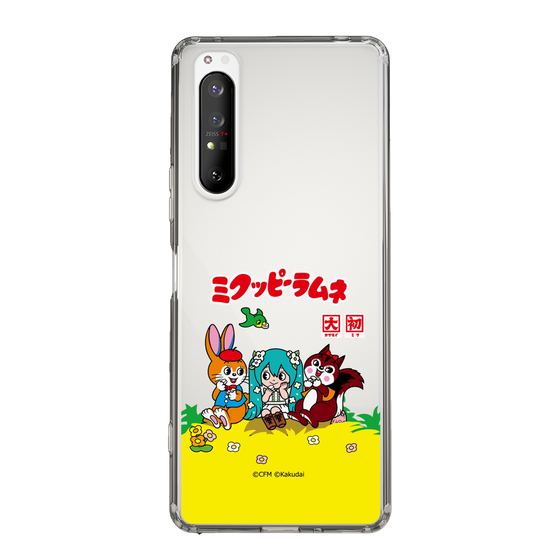 Slim Protection Case［ Hatsune Miku × Kuppy Ramune – Package – Clear ］