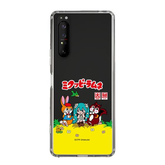 Slim Protection Case［ Hatsune Miku × Kuppy Ramune – Package – Clear ］