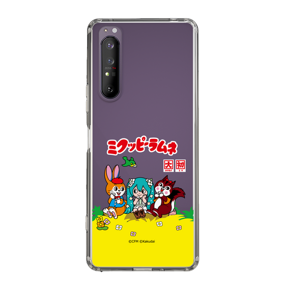 Slim Protection Case［ Hatsune Miku × Kuppy Ramune – Package – Clear ］