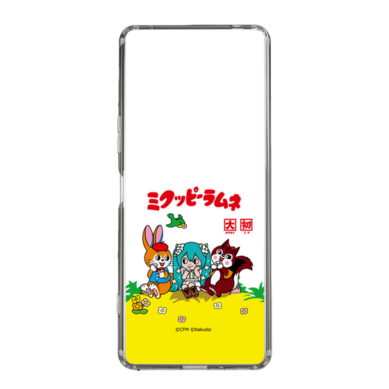 Slim Protection Case［ Hatsune Miku × Kuppy Ramune – Package – Clear ］