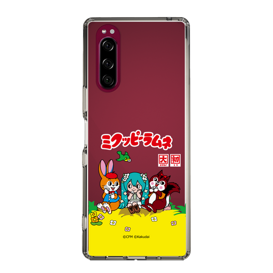 Slim Protection Case［ Hatsune Miku × Kuppy Ramune – Package – Clear ］