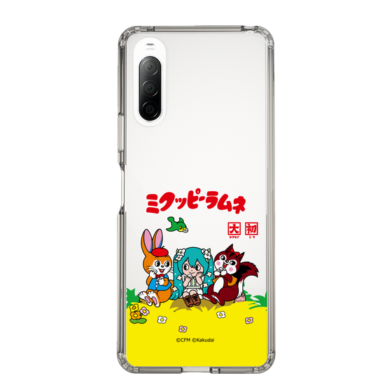 Slim Protection Case［ Hatsune Miku × Kuppy Ramune – Package – Clear ］