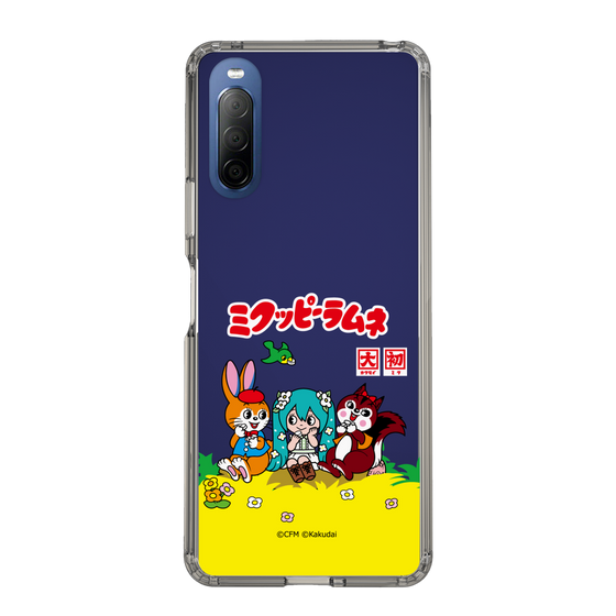 Slim Protection Case［ Hatsune Miku × Kuppy Ramune – Package – Clear ］
