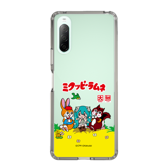 Slim Protection Case［ Hatsune Miku × Kuppy Ramune – Package – Clear ］