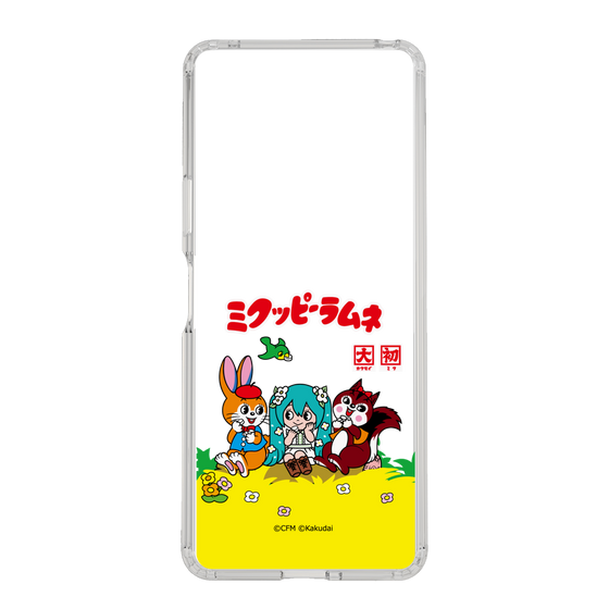 Slim Protection Case［ Hatsune Miku × Kuppy Ramune – Package – Clear ］