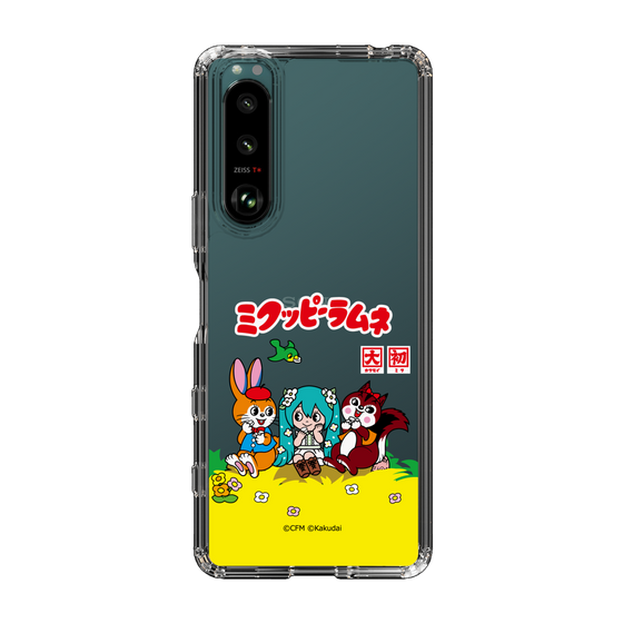 Slim Protection Case［ Hatsune Miku × Kuppy Ramune – Package – Clear ］