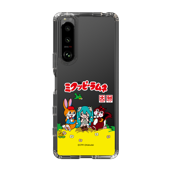 Slim Protection Case［ Hatsune Miku × Kuppy Ramune – Package – Clear ］