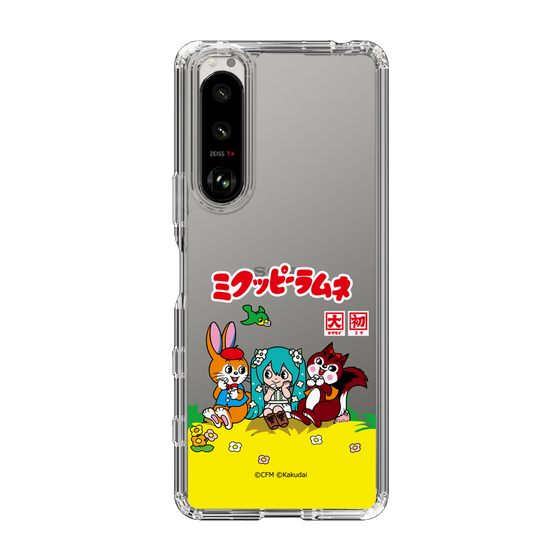 Slim Protection Case［ Hatsune Miku × Kuppy Ramune – Package – Clear ］