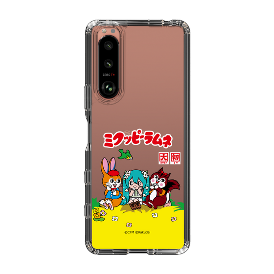 Slim Protection Case［ Hatsune Miku × Kuppy Ramune – Package – Clear ］