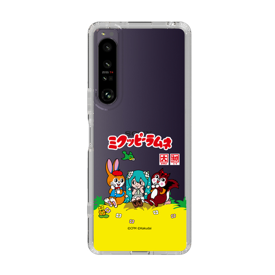 Slim Protection Case［ Hatsune Miku × Kuppy Ramune – Package – Clear ］